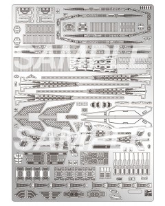 Hasegawa 1/4000 QG61 SDF-1 Macross Detail Up Etching Parts