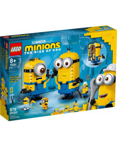 LEGO 75551 Brick-built Minions and their Lair