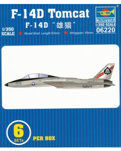 Trumpeter 1/350 06220 F-14D Tomcat (6pcs)